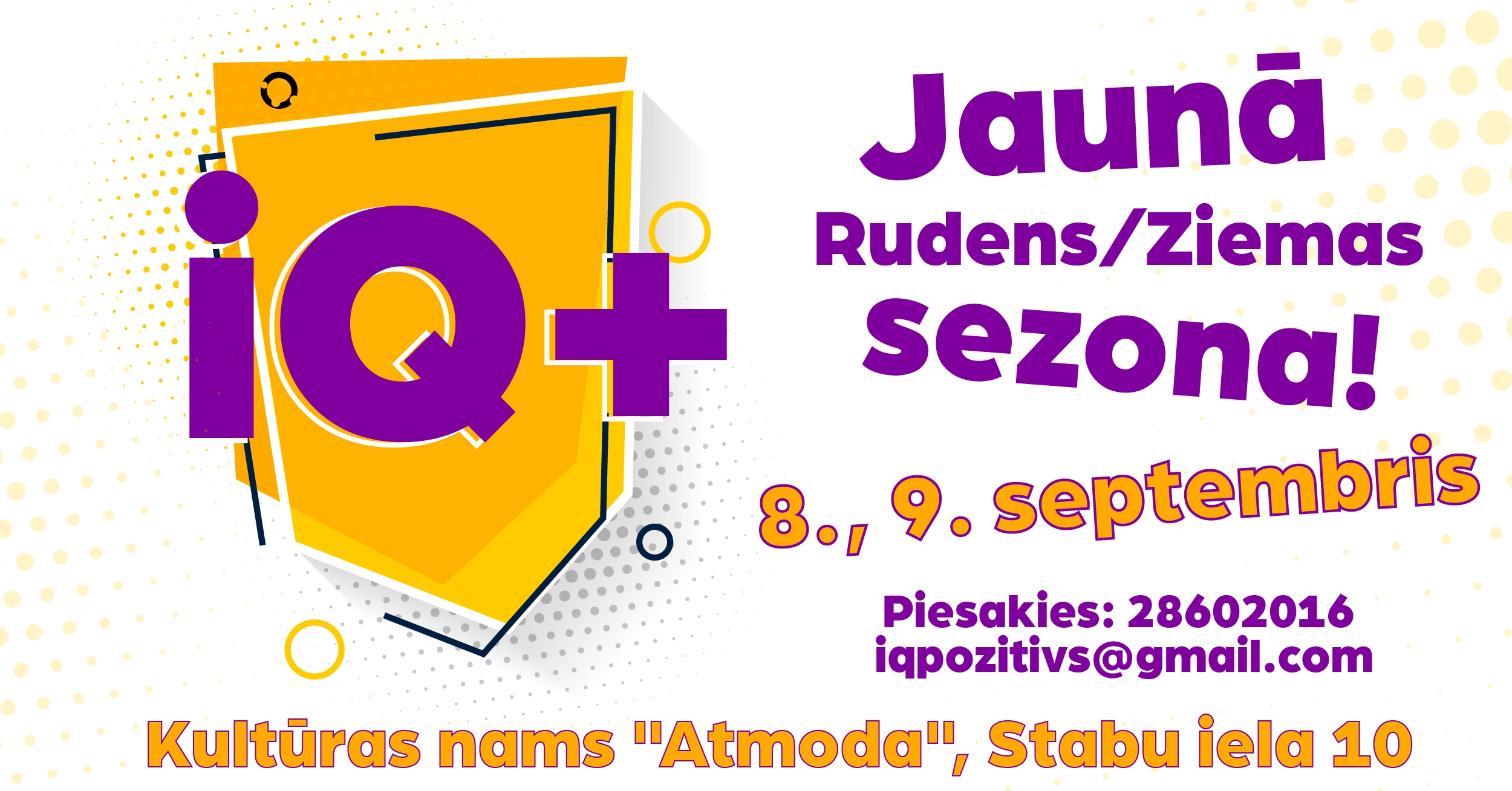 iQ+ rudens/ziemas sezona – 1. spēle